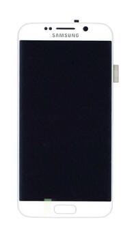 Матрица с тачскрином (модуль) для Samsung Galaxy S6 Edge SM-G925F белый с рамкой Матрица с тачскрином (модуль) для Samsung Galaxy S6 Edge SM-G925F белый с рамкой - фото 2