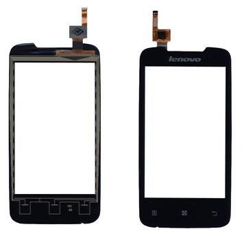 Тачскрин (Сенсорное стекло) для смартфона Lenovo A390 черный