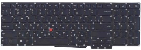 Клавиатура для ноутбука Lenovo ThinkPad (S531, S540) с указателем (Point Stick) Black, (No Frame), RU - фото 7