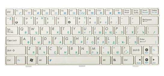 Клавиатура для ноутбука Asus EEE PC (1000H) White, (White Frame) RU - фото 2