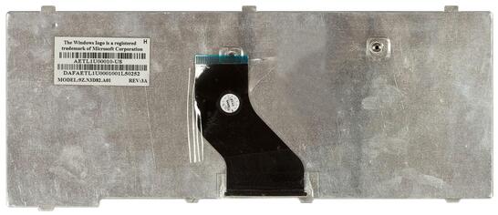 Клавиатура для ноутбука Toshiba Portege (T110) Black, RU - фото 3