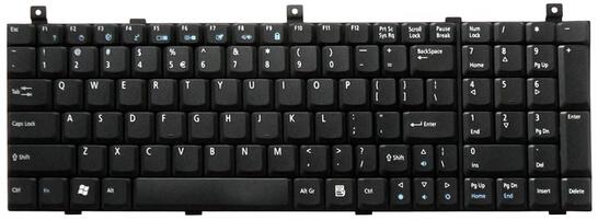 Клавиатура для ноутбука Acer Aspire (1800, 1801, 1802, 1804, 9500, 9502, 9503, 9504) Black, RU - фото 2