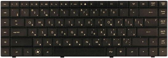 Клавиатура для ноутбука HP Compaq (620, 621, 625) Black, RU - фото 7