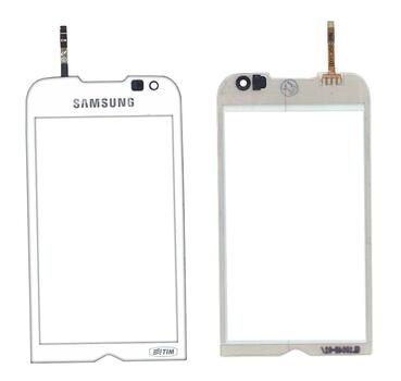 Тачскрин (Сенсорное стекло) для смартфона Samsung Omnia 2 GT-I8000 белый