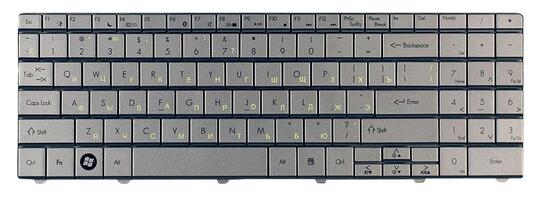 Клавиатура Acer Gateway (NV40) Silver, (No Frame), RU - фото 3