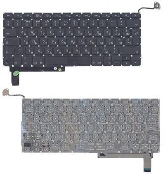 Клавиатура для ноутбука Apple MacBook Pro (A1286) (2011, 2012 года) с подсветкой (Light), Black, (No Frame), с (SD), RU (вертикальный энтер) Клавиатура для ноутбука Apple MacBook Pro (A1286) (2011, 2012 года) с подсветкой (Light), Black, (No Frame), с (SD), RU (вертикальный энтер)