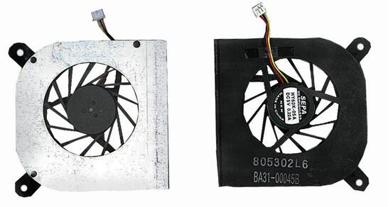 Вентилятор для ноутбука Samsung NP-Q45, Q45C, Q68, Q70, Q70-AV02, Q70-AV0C, Q70-F000, Q70-FV01, Q70-FY03, 5V 0.22A 3-pin SEPA