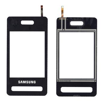 Тачскрин (Сенсорное стекло) для смартфона Samsung SGH D980 черный