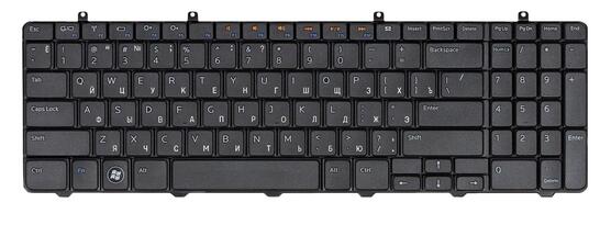 Клавиатура для ноутбука Dell Inspiron (1564) Black, RU Клавиатура для ноутбука Dell Inspiron (1564) Black, RU - фото 2