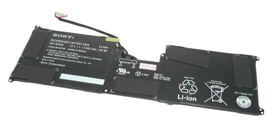 Аккумуляторная батарея для ноутбука Sony VAIO VGP-BPS39 Tap 11 7.5V Black 3800mAh Orig Аккумуляторная батарея для ноутбука Sony VAIO VGP-BPS39 Tap 11 7.5V Black 3800mAh Orig