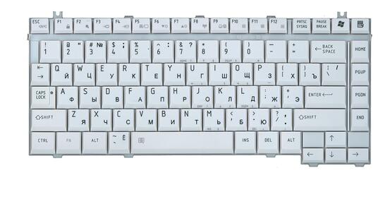 Клавиатура для Toshiba Qosmio (F20, F25, F30, G20, G25, G30, G35) White, RU Клавиатура для Toshiba Qosmio (F20, F25, F30, G20, G25, G30, G35) White, RU - фото 2