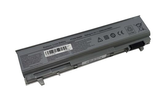 Аккумуляторная батарея для ноутбука Dell PT434 E6400 11.1V Grey 5200mAh OEM Аккумуляторная батарея для ноутбука Dell PT434 E6400 11.1V Grey 5200mAh OEM