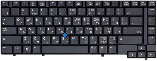 Клавиатура для ноутбука HP Compaq 6910, 6910P Black, RU - фото 2