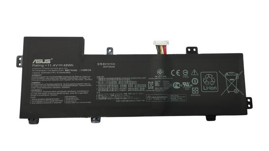 Аккумуляторная батарея для ноутбука Asus B31N1534 Zenbook UX510 11.4V Black 4240mAh OEM