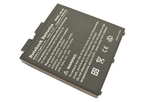 Аккумуляторная батарея для ноутбука Asus A42-A4 14.8V Black 5200mAh OEM - фото 3