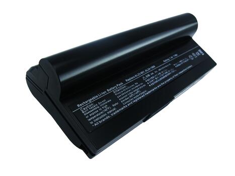 Усиленная аккумуляторная батарея для ноутбука Asus AL22-901 EEE PC 901 7.4V Black 10400mAh OEM