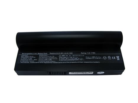 Усиленная аккумуляторная батарея для ноутбука Asus AL22-901 EEE PC 901 7.4V Black 10400mAh OEM - фото 6