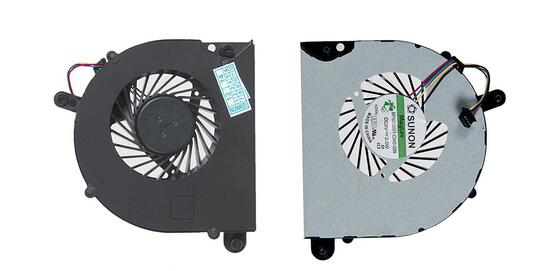 Вентилятор для ноутбука HP ProBook 6560B, 6565B, 8560P, 8560w, 8570p, 6570b, VER-2, 5V 0.25A 4-pin SUNON