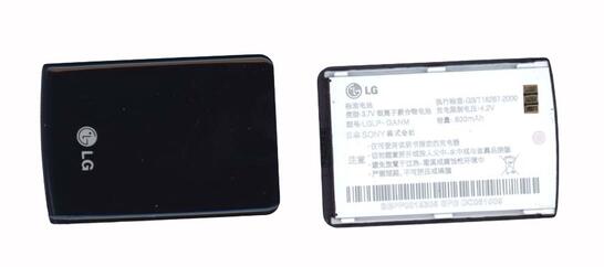 Аккумуляторная батарея для смартфона LG LGLP-GANM KV5900 3.7V Black 800mAh 2.9Wh