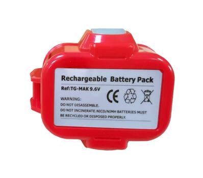 Аккумулятор для шуруповерта Makita 192019-4 9100 1.5Ah 9.6V красный Ni-Cd - фото 2