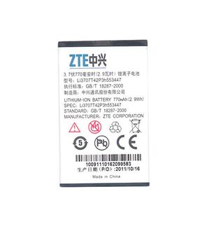 Аккумуляторная батарея для смартфона ZTE Li3707T42P3h553447 C70 3.7V White 770mAh 2.96Wh Аккумуляторная батарея для смартфона ZTE Li3707T42P3h553447 C70 3.7V White 770mAh 2.96Wh