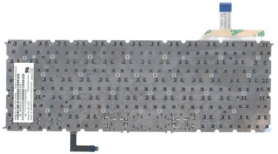 Клавиатура для ноутбука Acer Aspire S7-191, S7-391, S7-392 с подсветкой (Light), Silver, (No Frame) RU - фото 3