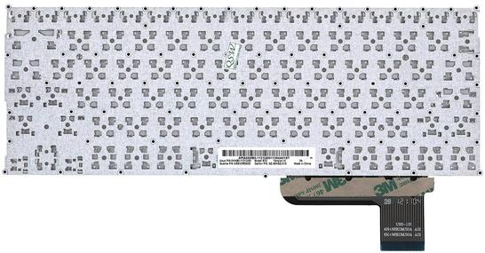 Клавиатура для ноутбука Asus VivoBook (X201E, S201, S201E, X201) White, (No Frame), RU - фото 3