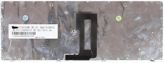 Клавиатура для ноутбука Lenovo IdeaPad (Z450, Z460, Z460A, Z460G) Black, (Gray Frame), RU - фото 8