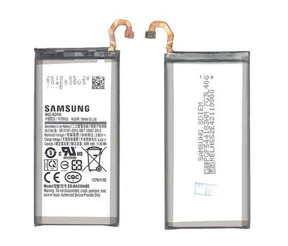 Аккумуляторная батарея для смартфона Samsung EB-BA530ABE Galaxy A8 (2018) SM-A520 3.85V Silver 3000mAh 11.55Wh Аккумуляторная батарея для смартфона Samsung EB-BA530ABE Galaxy A8 (2018) SM-A520 3.85V Silver 3000mAh 11.55Wh