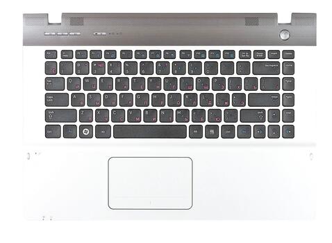 Клавиатура для ноутбука Samsung (P330) Black, (White TopCase), RU