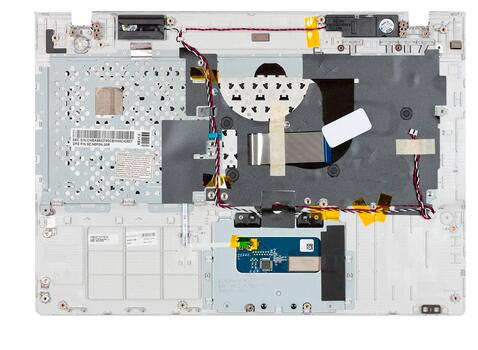 Клавиатура для ноутбука Samsung (P330) Black, (White TopCase), RU - фото 2