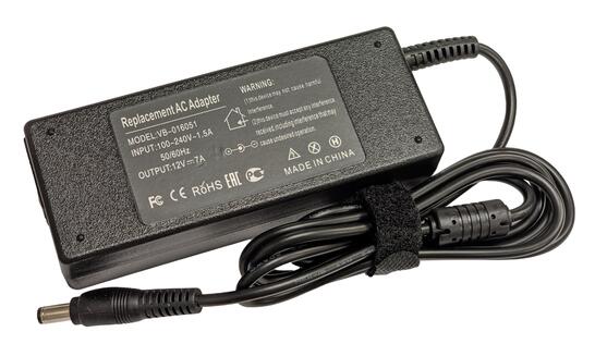 Блок питания для монитора и телевизора 84W 12V 7A 5.5x2.5mm GDT-1207 REPLACEMENT - фото 2