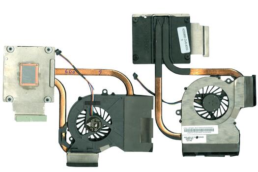 Система охлаждения для ноутбука HP 5V 0,4А 4-pin DELTA HP Pavilion DV6-6000, DV7-7000 (AMD c интегр. видео)