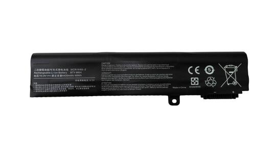Аккумуляторная батарея для ноутбука MSI BTY-M6H GE62 10.8V Black 4400mAh OEM
