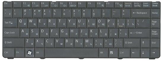Клавиатура для ноутбука Sony Vaio (VGN-NR21Z) Black, RU - фото 2