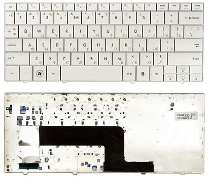 Клавиатура для ноутбука HP Compaq (Mini 110) White, RU