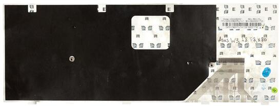 Клавиатура для ноутбука Asus (W3, W3J, A8, F8, N80) Silver, RU (вертикальный энтер) Клавиатура для ноутбука Asus (W3, W3J, A8, F8, N80) Silver, RU (вертикальный энтер) - фото 3