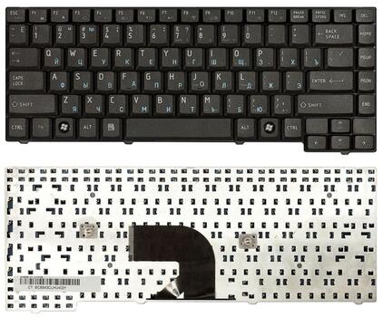 Клавиатура для ноутбука Toshiba Satellite (L40, L45) Black, RU