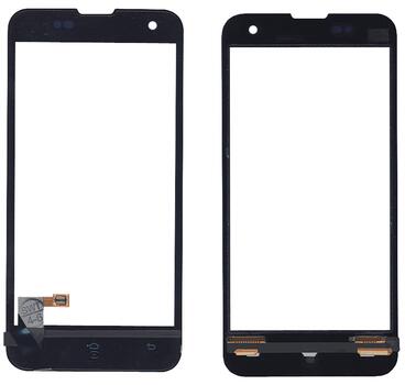 Тачскрин (Сенсорное стекло) для смартфона Xiaomi Mi-2 черный
