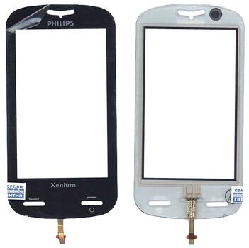 Тачскрин (Сенсорное стекло) для смартфона Philips Xenium X800 черный Тачскрин (Сенсорное стекло) для смартфона Philips Xenium X800 черный