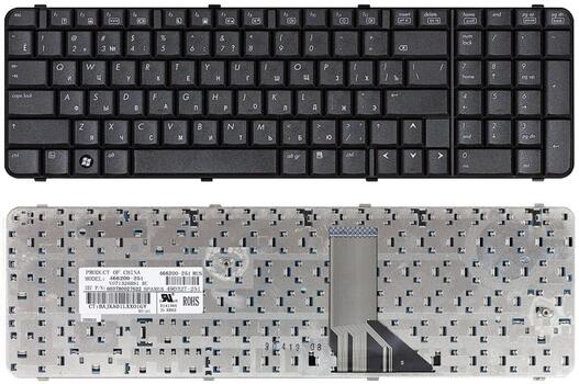 Клавиатура для ноутбука HP Compaq 6830, 6830S Black, RU