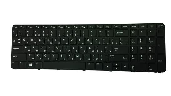 Клавиатура для ноутбука HP ProBook (450 G3, 455 G3, 470 G3, 450 G4, 455 G4, 470 G4) с подсветкой (Light), Black, (Black Frame), RU - фото 6
