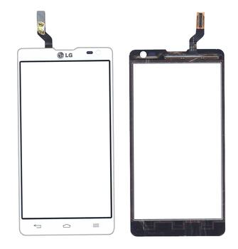 Тачскрин (Сенсорное стекло) для смартфона LG Optimus L9 II D605 белый