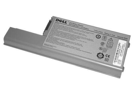 Аккумуляторная батарея для ноутбука Dell YD623 Latitude D820 11.1V Grey 5200mAh Orig - фото 6
