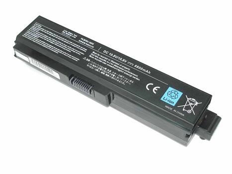 Усиленная аккумуляторная батарея для ноутбука Toshiba PA3636U-1BRL Satellite U400 10.8V Black 8800mAh OEM Усиленная аккумуляторная батарея для ноутбука Toshiba PA3636U-1BRL Satellite U400 10.8V Black 8800mAh OEM