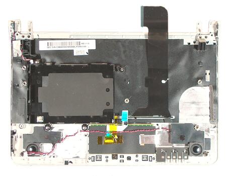 Клавиатура для ноутбука Samsung (NC110) Black, (Silver TopCase), RU - фото 2