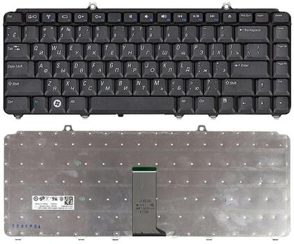 Клавиатура для ноутбука Dell Inspiron (1420, 1525, 1540) Vostro (1400, 1500) Black, RU - фото 6