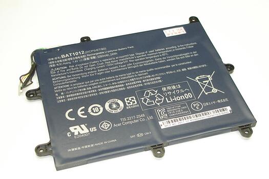 Аккумуляторная батарея для планшета Acer BAT1012 Iconia Tablet A200 7.4V Black 3280mAh Orig - фото 2
