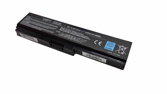 Аккумуляторная батарея для ноутбука Toshiba PA3636U-1BRL Satellite U400 10.8V Black 5200mAh OEM - фото 2