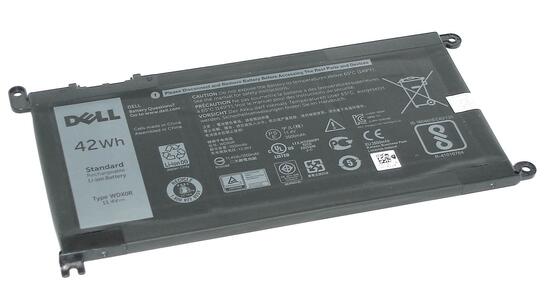 Аккумуляторная батарея для ноутбука Dell WDX0R Inspiron 15-5538 11.4V Black 3500mAh Orig - фото 6
